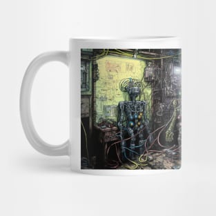 Drawings of robots Mug